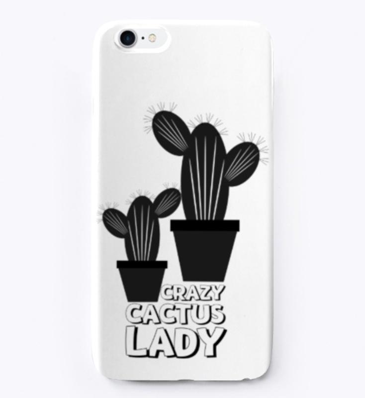 Crazy plant cactus lady shirt 